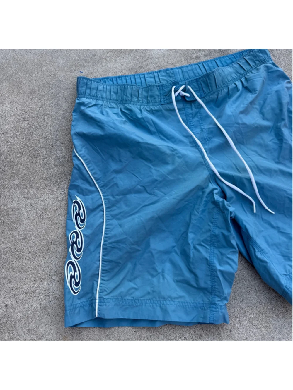 Vintage Nike Men’s Swim Trunks W/ Tribal Graphic Print Size L